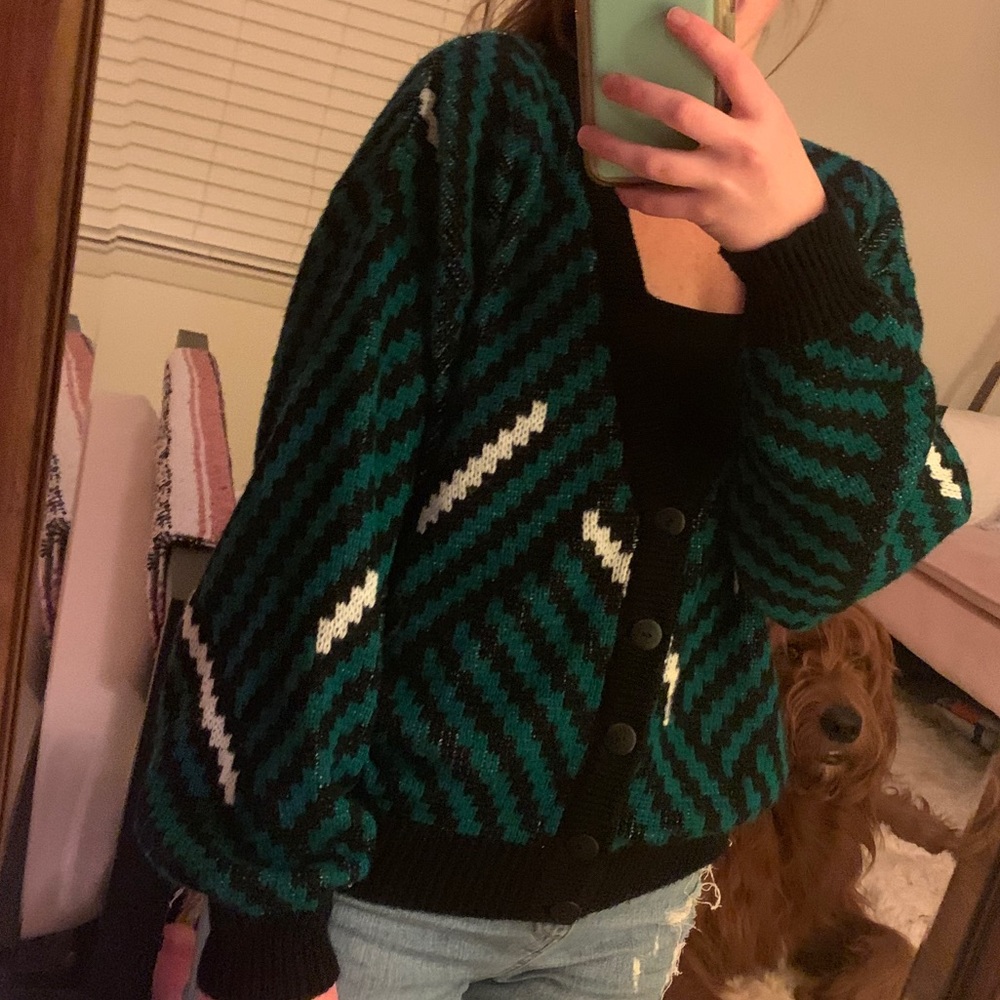 Electrifying Vintage cardigan - Picture 3 of 6